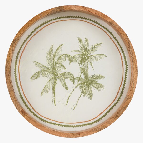 Rio Wooden Round Serving Tray