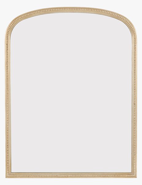 Monaco Overmantle Mirror in Champagne