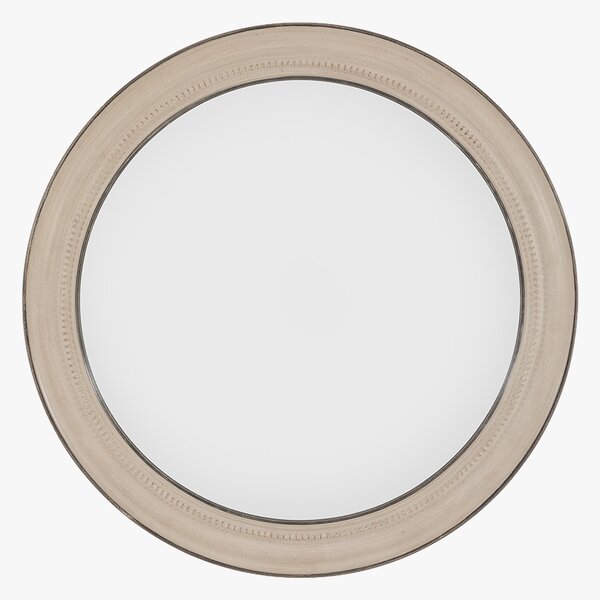 Odessa Round Mirror in Grey