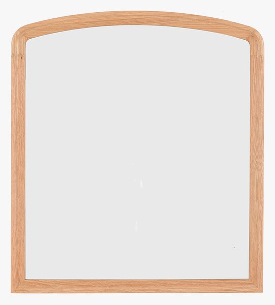 Malmo Overmantle Mirror in Oak