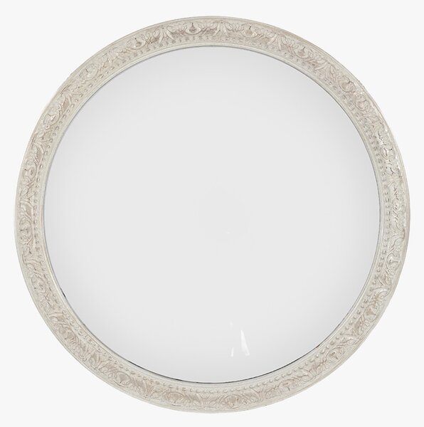 Firenze Round Mirror in Grey