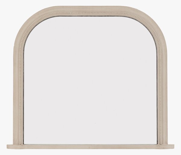 Odessa Overmantle Mirror in Grey