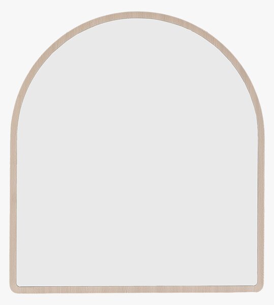 Marin Overmantle Mirror in Grey