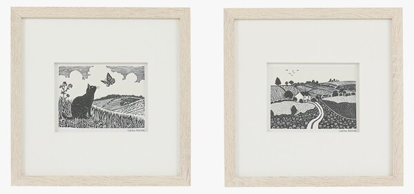 Country Charm 2 Wall Art, Set of 2