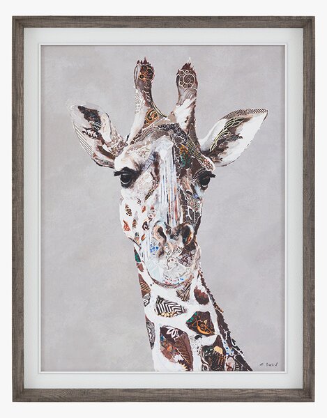 Giraffe Portrait Wall Art