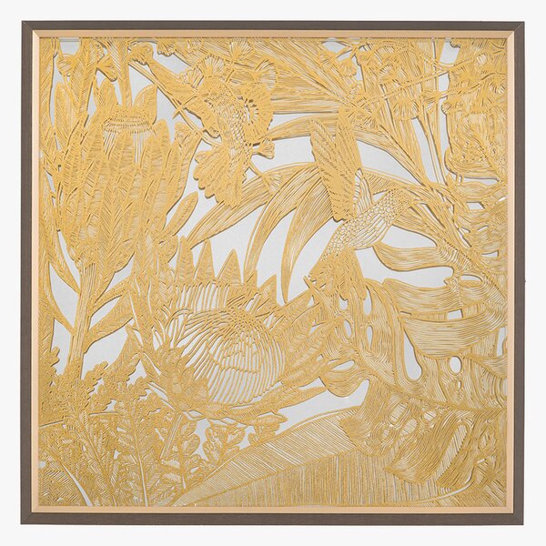 Gilded Wings I Wall Art
