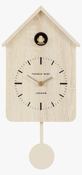 Loki Cuckoo Clock in Washed Oak