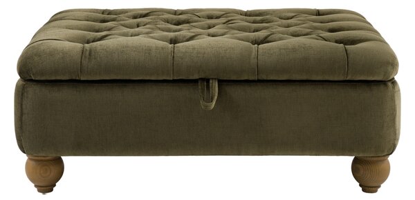 Heritage Footstool in Olive