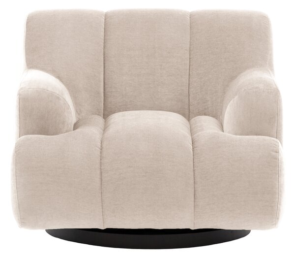Mallow Swivel Armchair in Cream