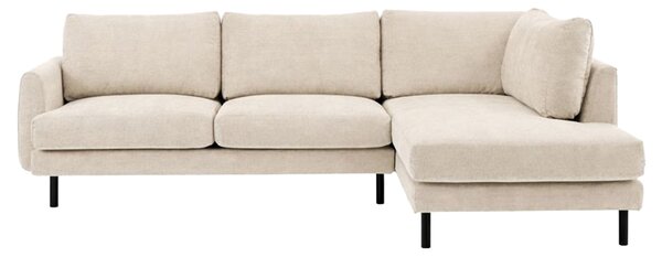 Dwell Right Hand Chaise in Cream