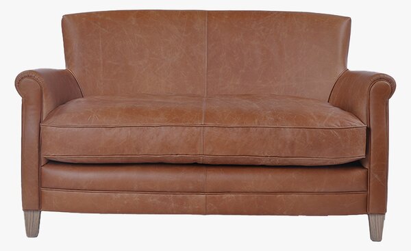 Remington Leather Sofa in Vintage Brown