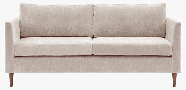 Sloucher 3 Seater Sofa in Light Grey