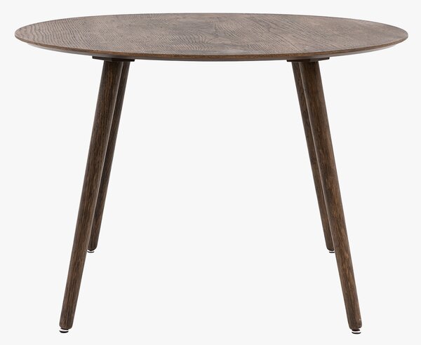 Modaro Round Dining Table in Smoked