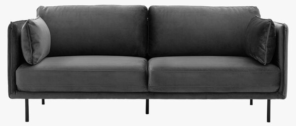 Stockton Truffle Velvet Sofa