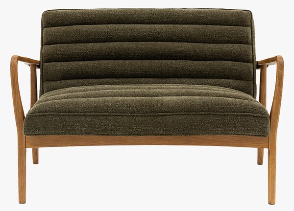 Scott Two-Seater Boucle Sofa in Green