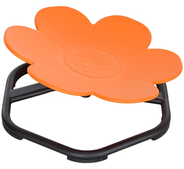 AIYAPLAY Sensory Spinning Chair for Autism Kids Coordination & Balance, Orange Aosom UK