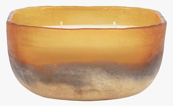 Glow 4 Wick Candle in Amber and Gold, Large