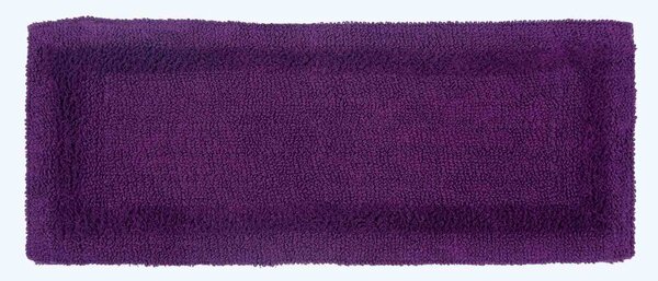 Homescapes Luxury Reversible Bath Mat Runner - Plum