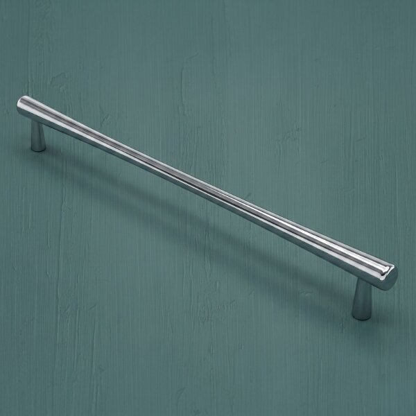 Champagne T Bar Kitchen Cabinet Handle In Polished Chrome