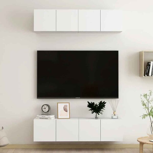 Beaufort 60cm Wooden Entertainment Unit In White