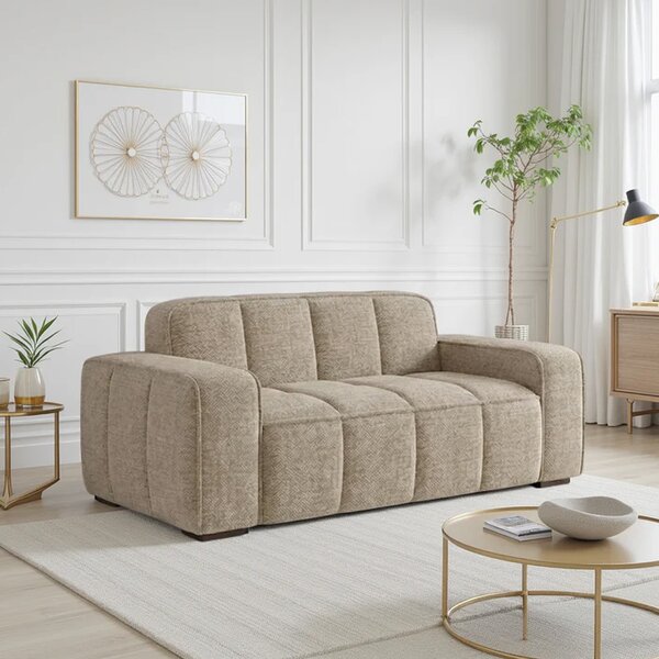Pelaro Fabric 2 Seater Sofa in Beige