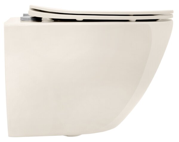 Toilet bowl REA Carlo Mini Rimless Ecru