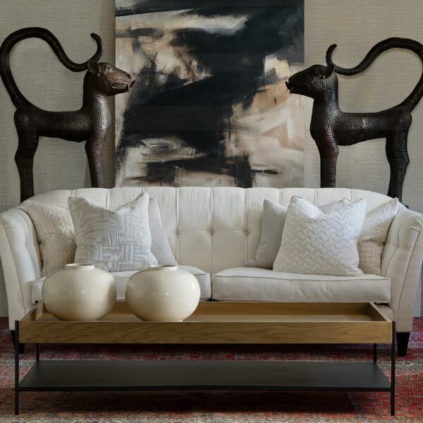 Basil Sofa Custom, 2 Seater, Custom Sofa - Andrew Martin