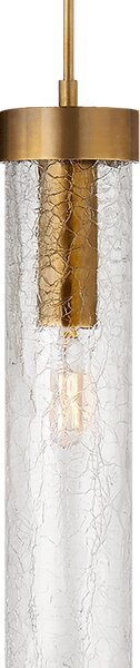 Liaison Pendant Brass, Pendant Light, Antique-Burnished Brass - Andrew Martin