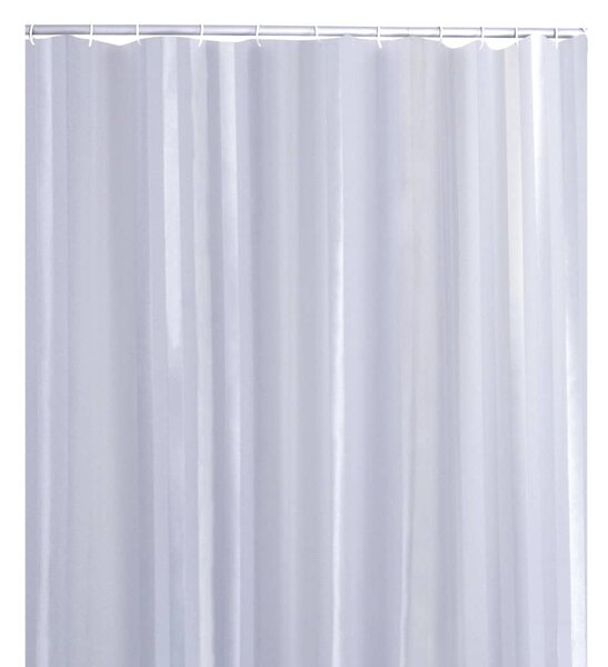 RIDDER Shower Curtain Satin White 180x200 cm