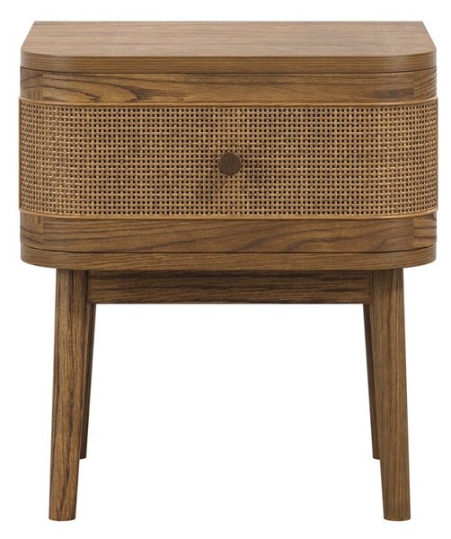 Return - Callie Bedside Table, Smoked