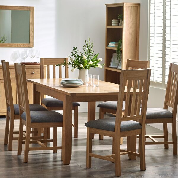 Mallory 4-6 Seater Extendable Dining Table Natural