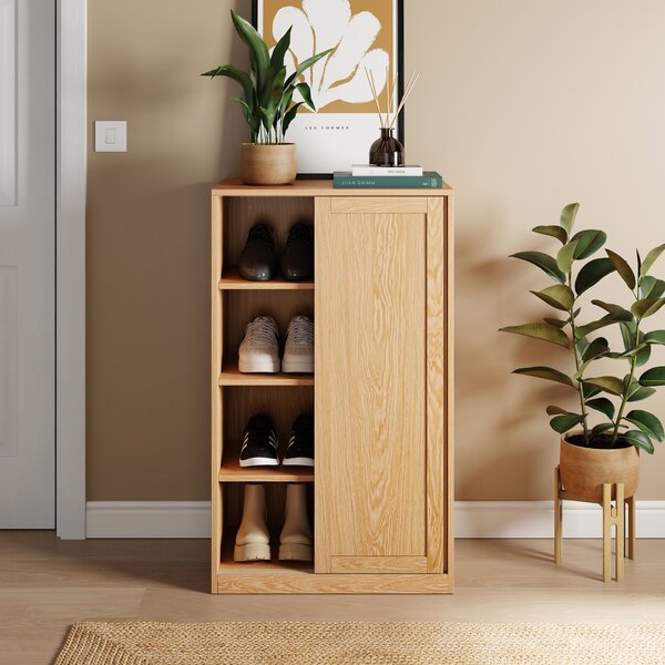 Eloise Sliding Shoe Storage Cabinet