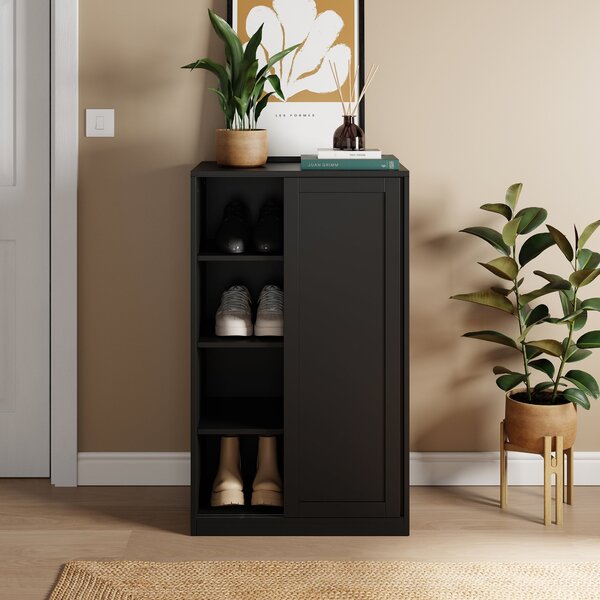 Eloise Sliding Shoe Storage Cabinet