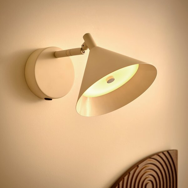 Edited Life Industrial Rechargeable Touch Dimmable LED Wall Light