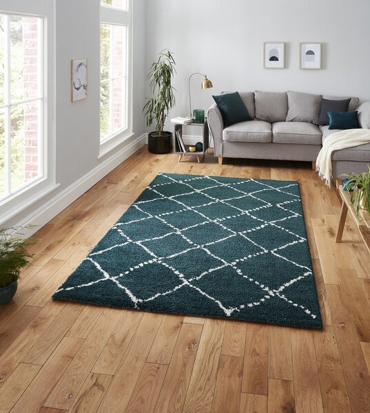 Royal Nomadic 5413 160cm x 230cm Rug Dark Green