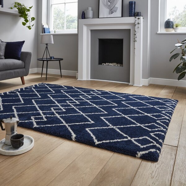 Royal Nomadic A638 120cm x 170cm Rug Navy