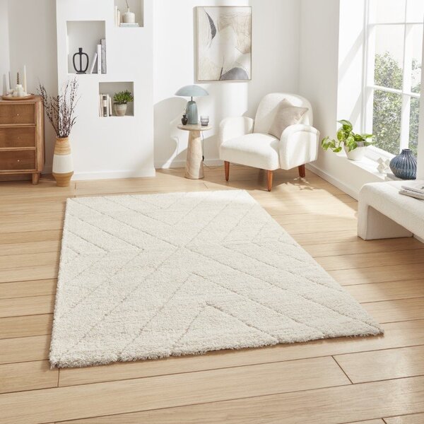 Ideal Shaggy 80362 Berber Rug Cream