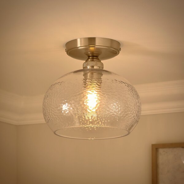 Hemsby Mid Century Flush Ceiling Light