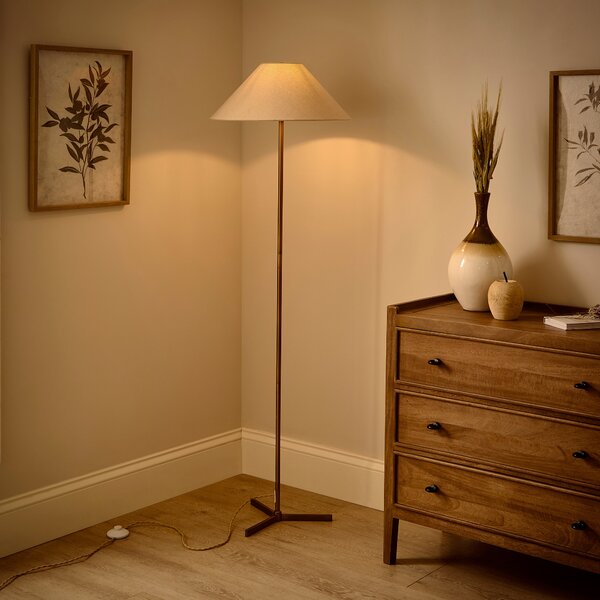 Digby Mid Century Tripod Floor Lamp