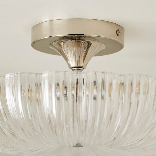 Evelyn Bathroom Flush Ceiling Light