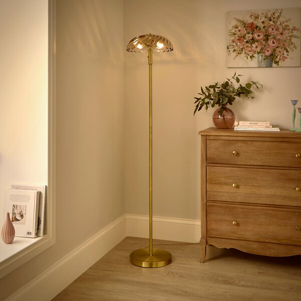 Lucille 2 Light Floor Lamp