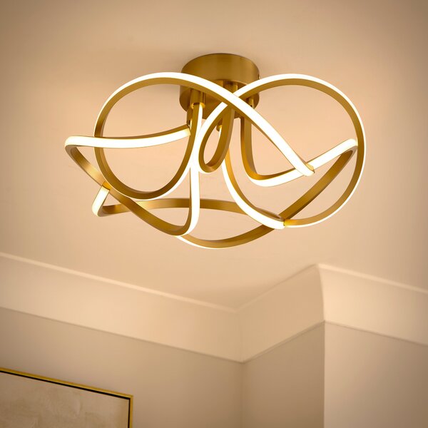 Margot Semi Flush LED Ceiling Light