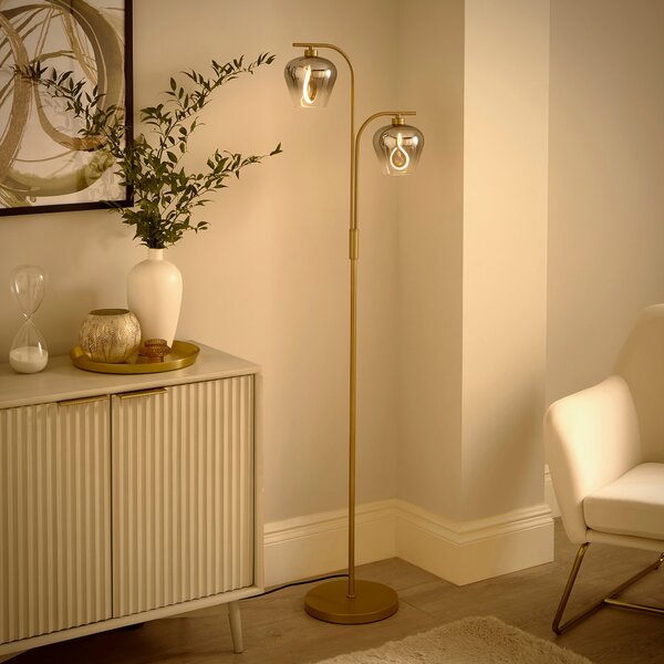 Aurora 2 Light LED Floor Lamp