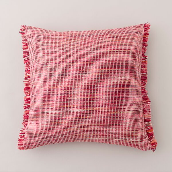 Ava Fringe Cotton Square Cushion