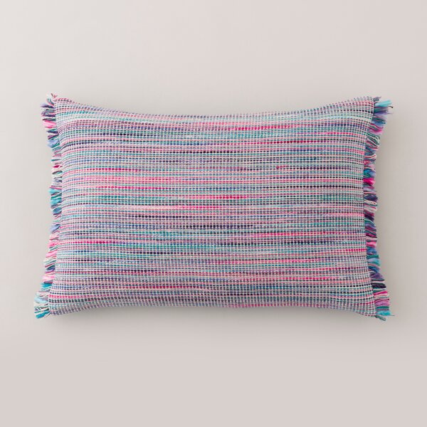 Ava Fringe Cotton Rectangle Cushion