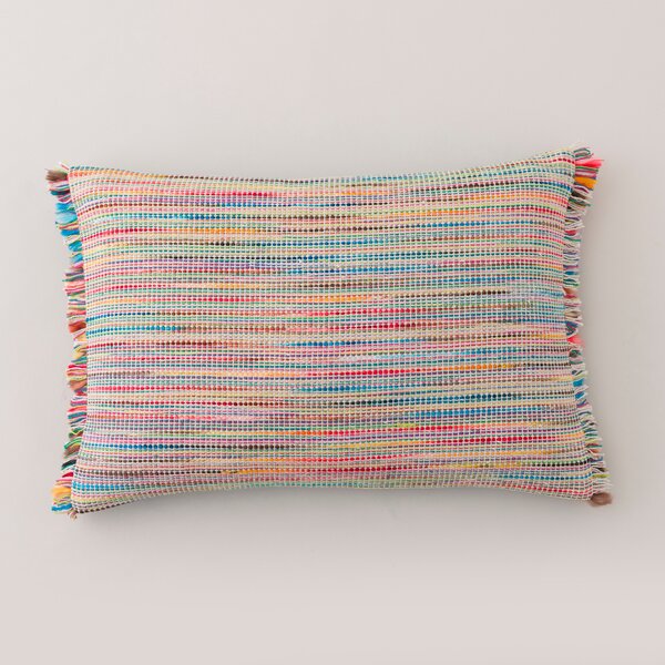 Ava Fringe Cotton Rectangle Cushion