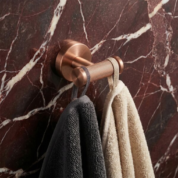 Double hanger 6612 Modern Copper Brush