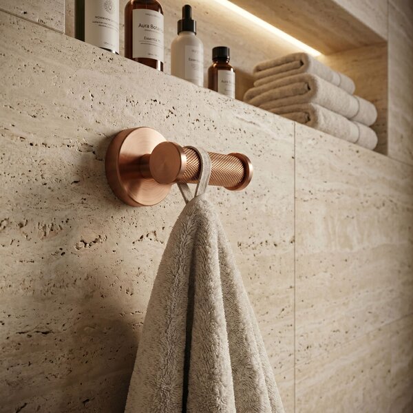 Double hanger 6612 Modern Copper Brush
