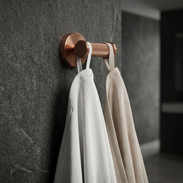 Double hanger 6612 Modern Copper Brush