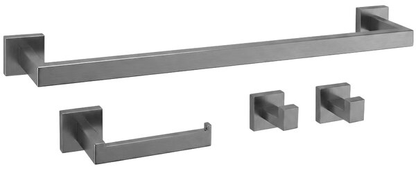 Bathroom Accessories Set Rio Titan 4 Pieces